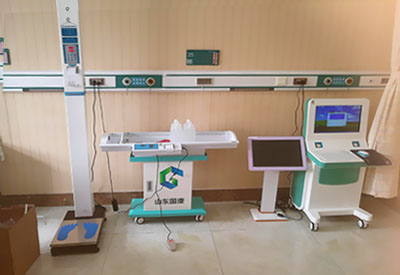 GK-E身高体重测量仪安装医院使用